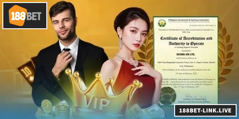 Giấy phép hoạt động từ tổ chức uy tín